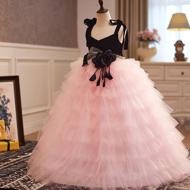 long-length ball gown for girls 