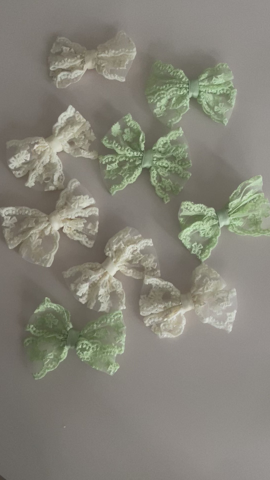 Lace bows